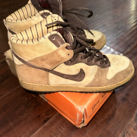 Brown Nike Dunks Shimashima - Picture 4 of 5
